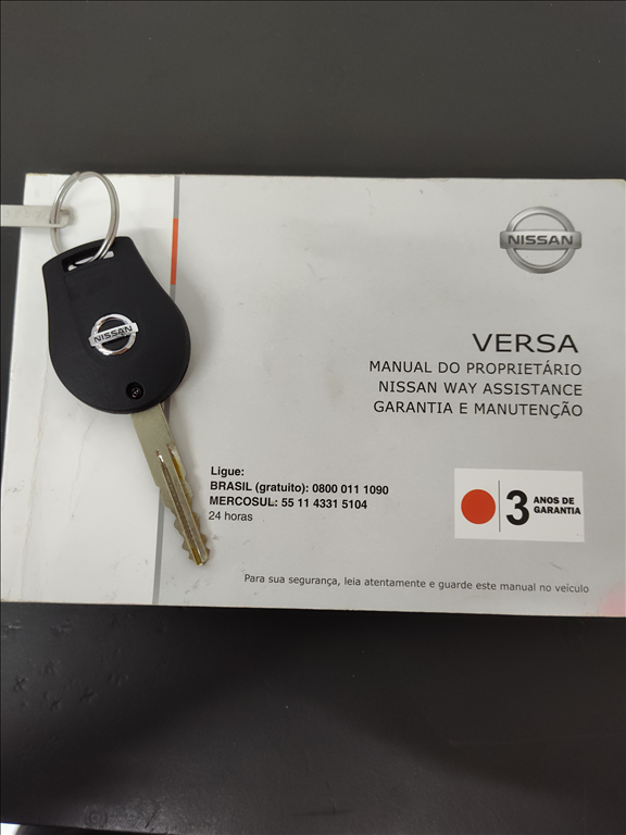 Nissan Versa - 1.6 16V FLEX SL 4P MANUAL